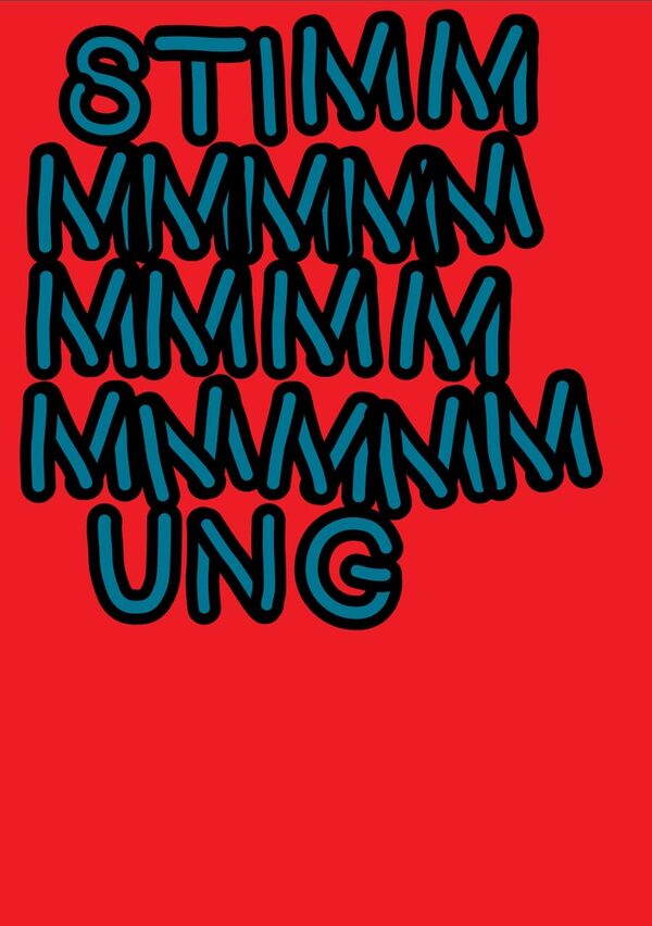 Ausstellung "STIMMMMMUNG" der HBK Braunschweig (Wird bei Klick vergrößert)