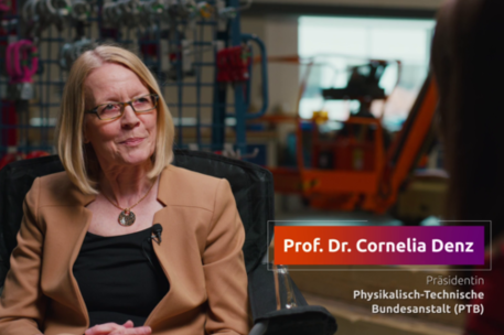 Prof. Dr. Cornelia Denz, Präsidentin der PTB