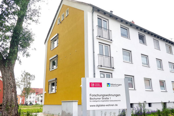 Hier, in der Bochumer Straße, sind die sechs Forschungswohnungen beheimatet. (Wird bei Klick vergrößert)