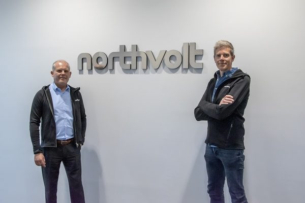 Michael Braun, kaufmännischer Leiter (CFO), und Fredrik Hedlund, Geschäftsführer (CEO) von Northvolt Zwei. (Wird bei Klick vergrößert)