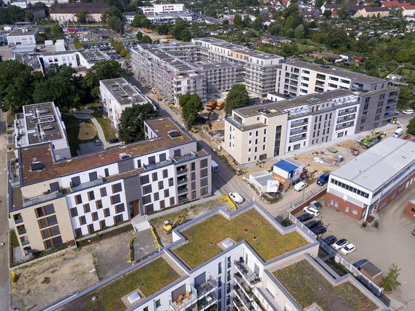 Rund um den ehemaligen Nordbahnhof entsteht Braunschweigs größtes städtisch geprägtes Wohnbauprojekt seit den 70er Jahren mit bis zu 1.700 neuen Wohnungen. (Wird bei Klick vergrößert)