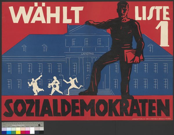 (Wahlplakat der SPD zur Landtagswahl im Freistaat Braunschweig am 27. November 1927 (H XVII: 0011.0017)