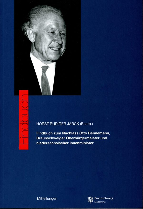 Findbuch Otto Bennemann (Wird bei Klick vergrößert)