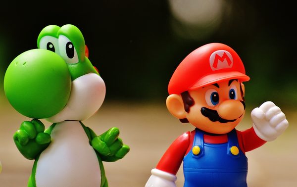 Mario und Yoschi (Wird bei Klick vergrößert)