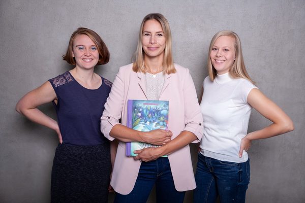 Drei Damen vom Kindermann Verlag (Wird bei Klick vergrößert)