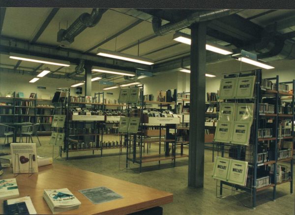 Musikbibliothek in der Brunsviga 1998