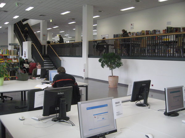 Internetplätze in der Stadtbibliothek Braunschweig
