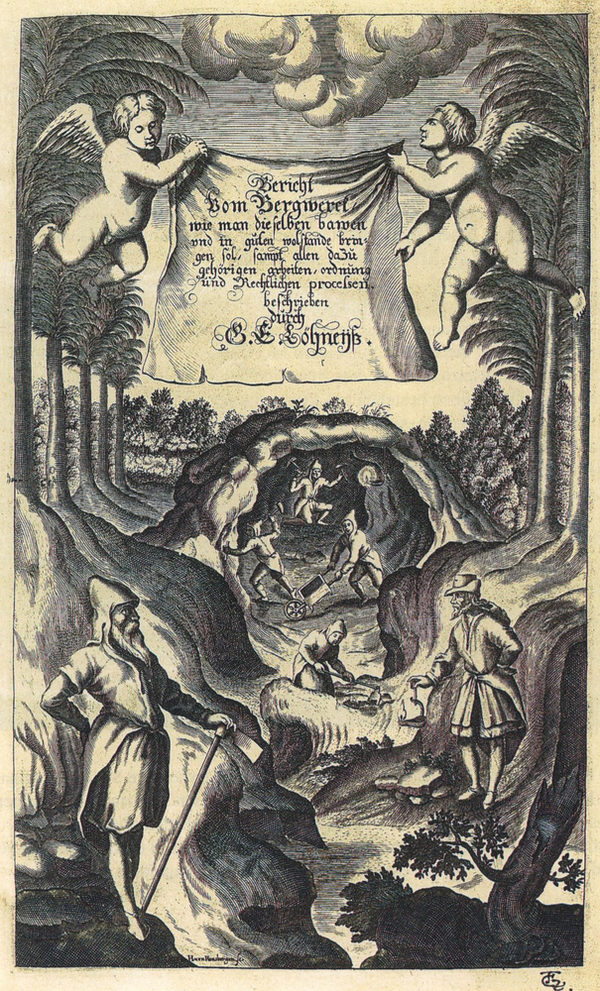 Löhneyß, G. E. v.: Bericht von Bergwercken. 1690 (Wird bei Klick vergrößert)