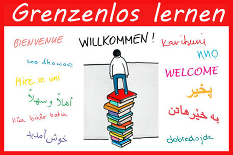 Plakat "Grenzenlos lernen"
