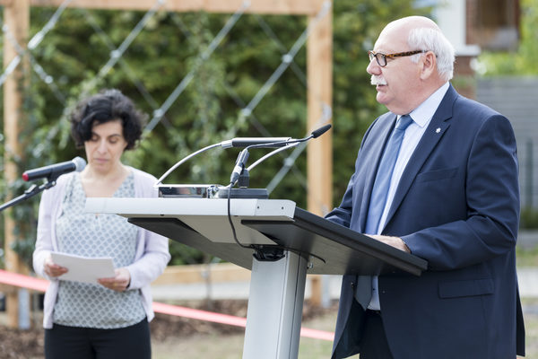 Rede von Ehrenpräsident Daniel Tilmant bei der Eröffnung Garten der Erinnerung (Wird bei Klick vergrößert)