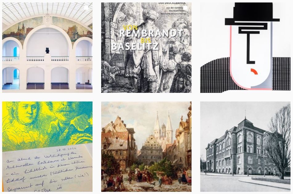 Auswahl an Posts (nur Bilder, ohne Texte) unseres Instagram-Profils (Wird bei Klick vergrößert)