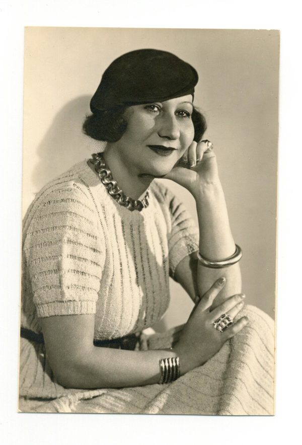 Galka Scheyer, ca. 1930 (Wird bei Klick vergrößert)
