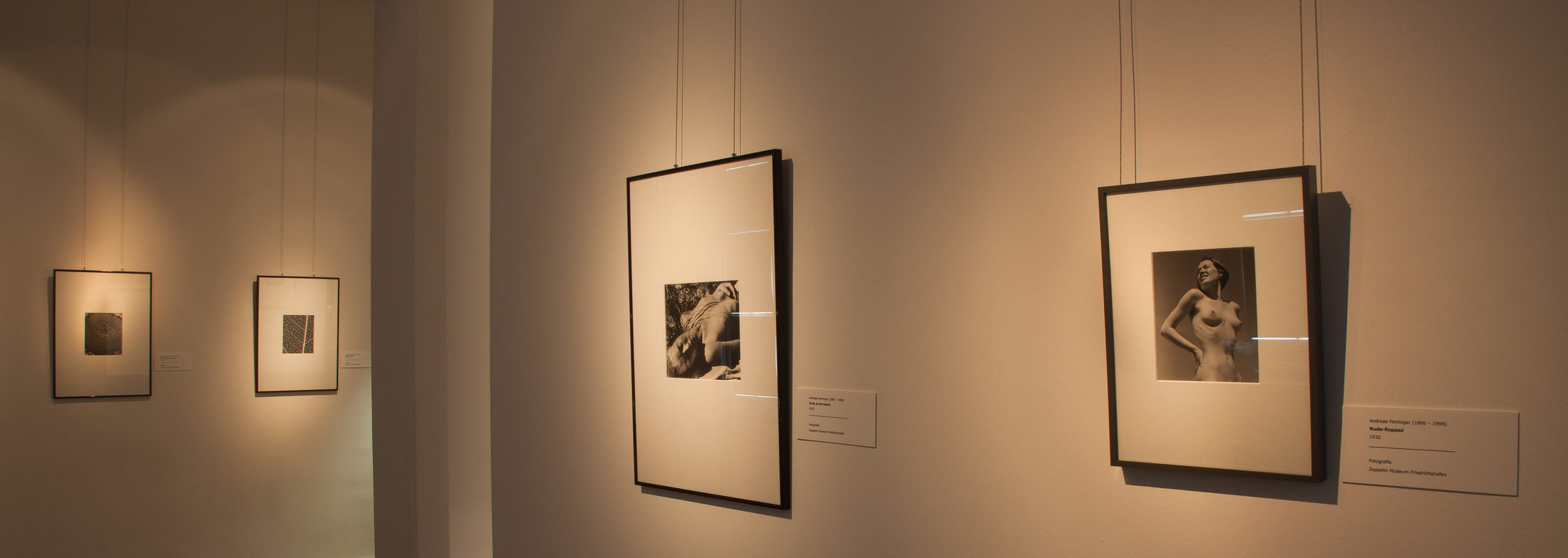 Blick in die Ausstellung zu Andreas Feininger (1) (Wird bei Klick vergrößert)