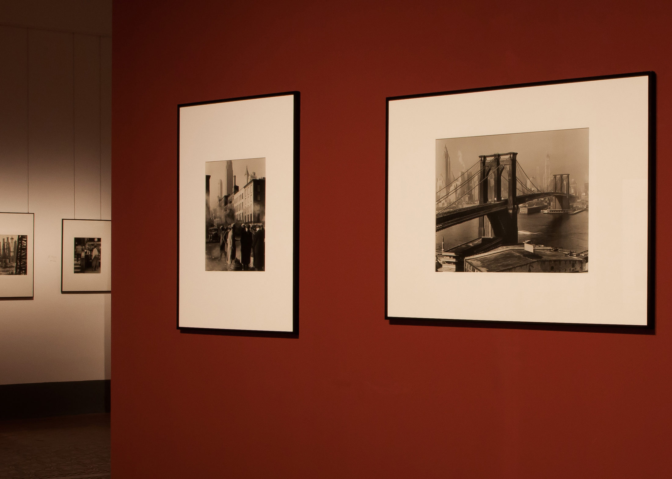 Blick in die Ausstellung zu Andreas Feininger (8)