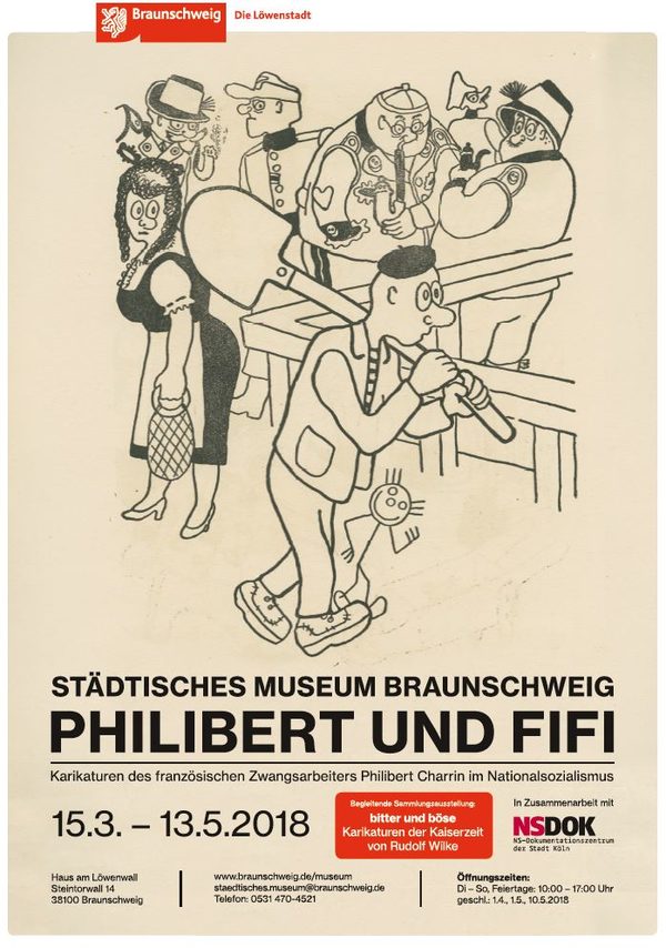 Plakat Philibert und Fifi (Wird bei Klick vergrößert)