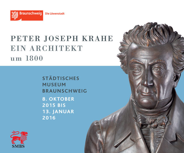 Plakat zur Ausstellung "Peter Joseph Krahe. Ein Architekt um 1800."