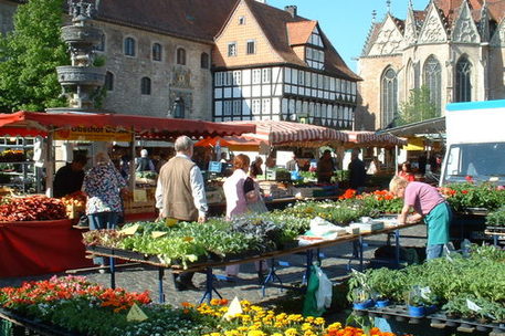 Wochenmarkt auf dem Altstadtmarkt