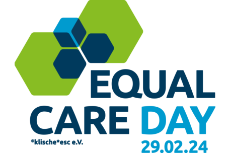 Logo Equal Care Day 29.02.24  klische*esc e.V.
