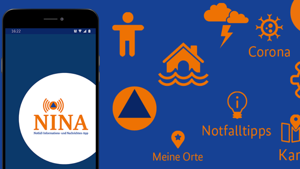 Logo von Warn-App Nina (Wird bei Klick vergrößert)