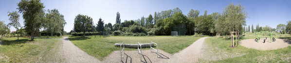 Jugendplatz Kälberwiese - Panorama (Wird bei Klick vergrößert)