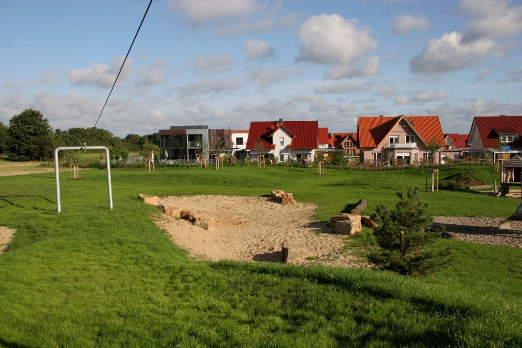 Seilbahn auf dem Spielplatz (Wird bei Klick vergrößert)