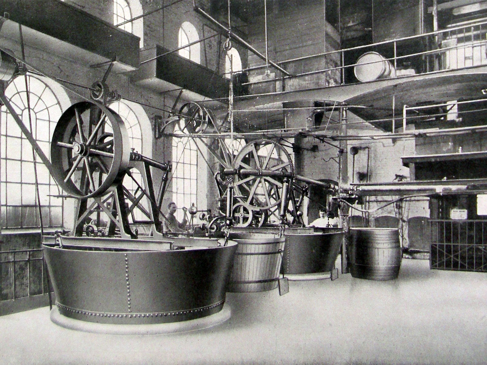 Schmierseifensiedekesselanlage Hildesheimer Straße, Siederaum 389qm, Höhe 11m, 1921