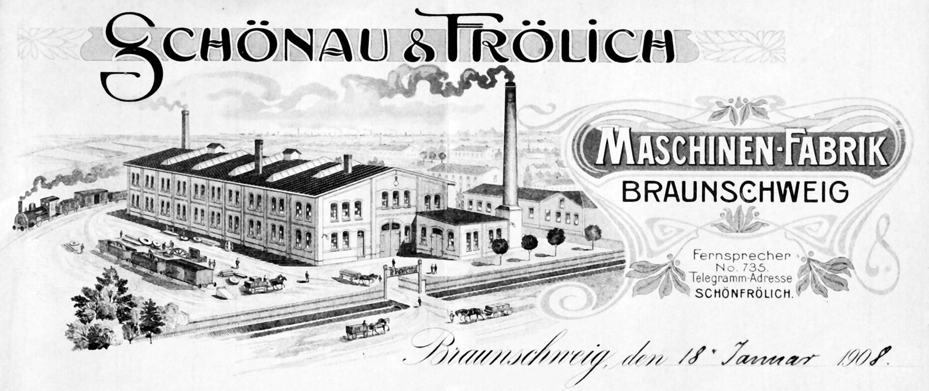 Maschinenfabrik Schönau und Frölich / Brüser