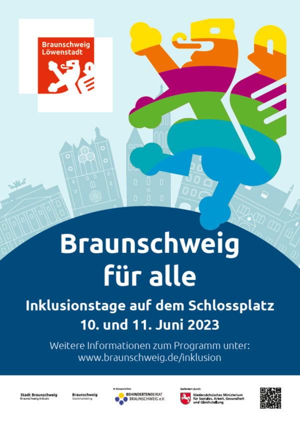 Plakat "Braunschweig für alle" (Wird bei Klick vergrößert)