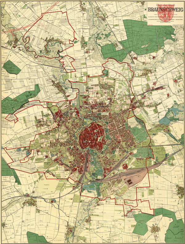 Historischer Stadtplan (Wird bei Klick vergrößert)