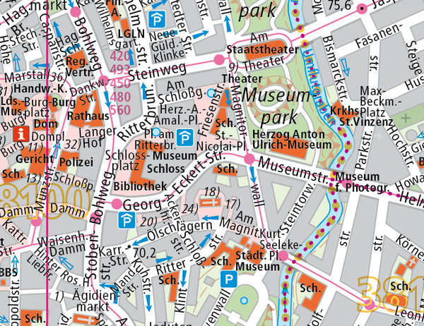 Stadtplan 2013 (Wird bei Klick vergrößert)