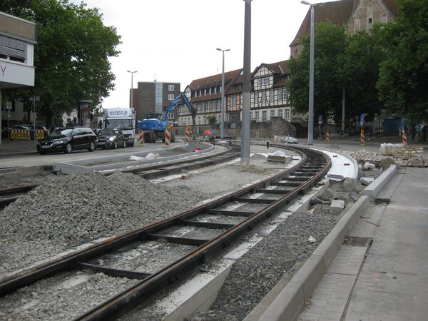 Baustelle Stobenstraße_ August 2016 (Wird bei Klick vergrößert)