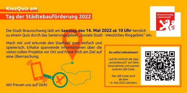 KiezQuiz am Tag der Städtebauförderung 2022 (Wird bei Klick vergrößert)