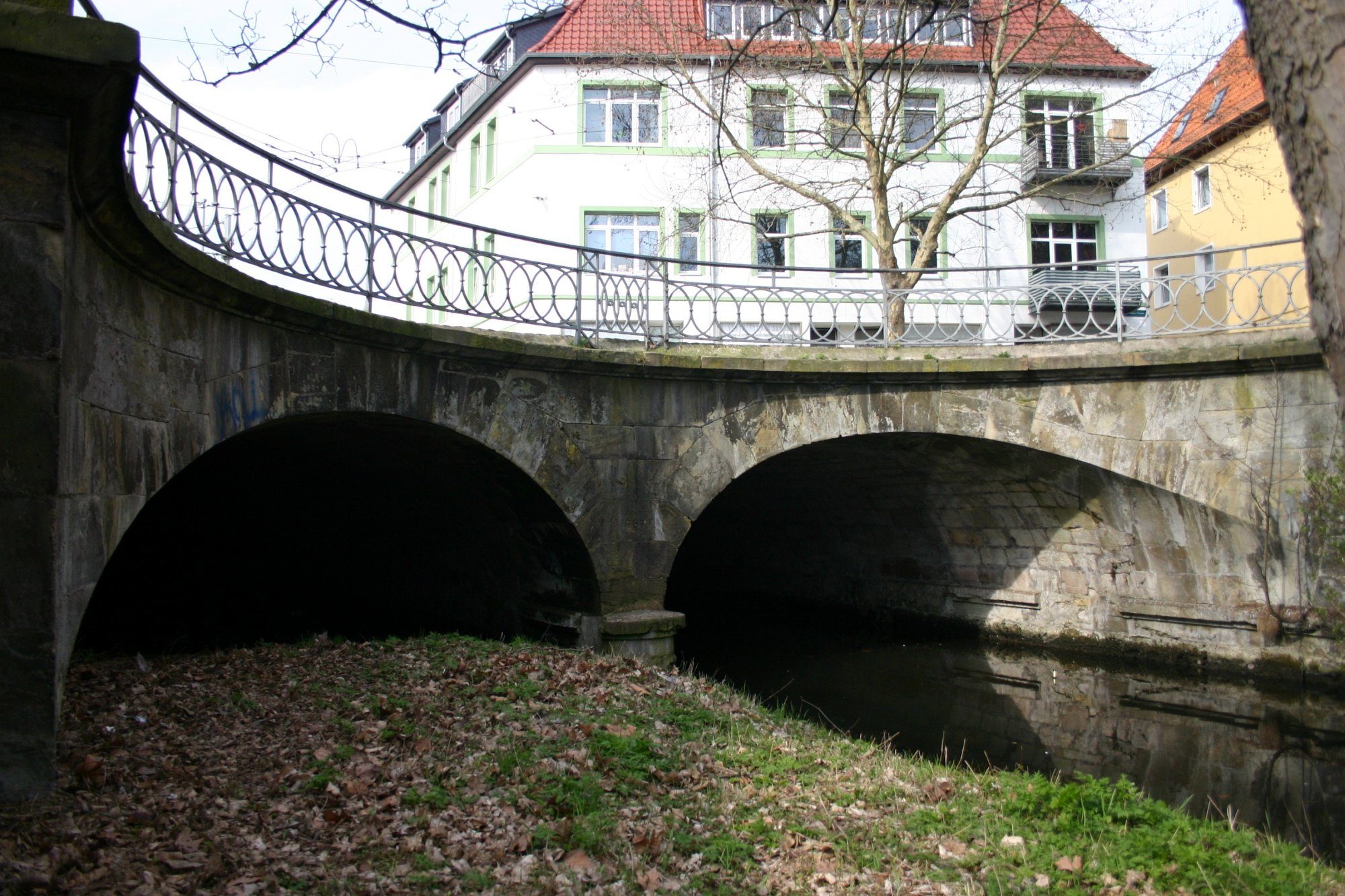 Brücke Neues Petritor, Ostansicht, 2010 (Wird bei Klick vergrößert)