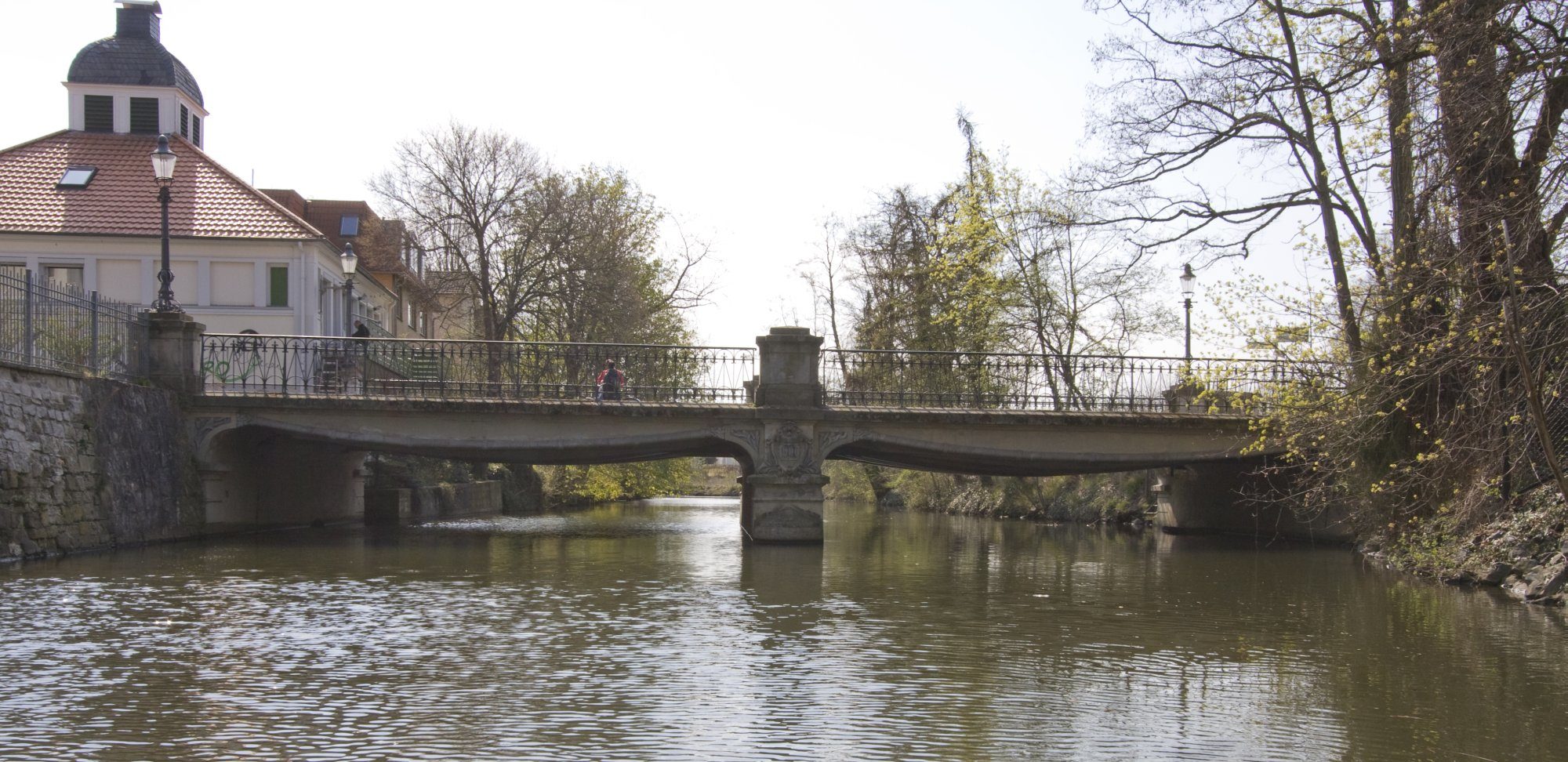 Ferdinandbrücke  Nordansicht, 2010 (Wird bei Klick vergrößert)