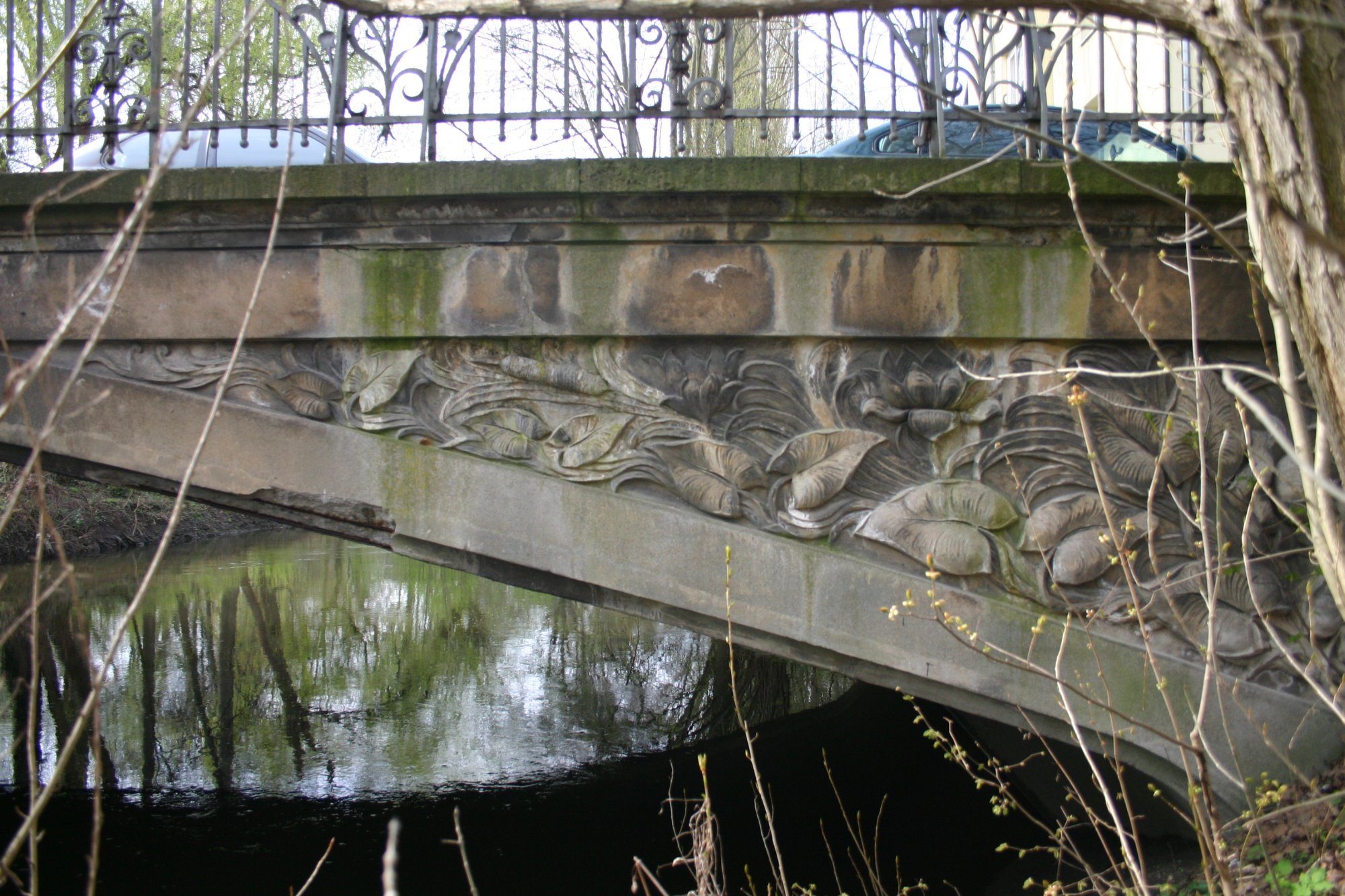 Gaußbrücke, Detailansicht, 2010