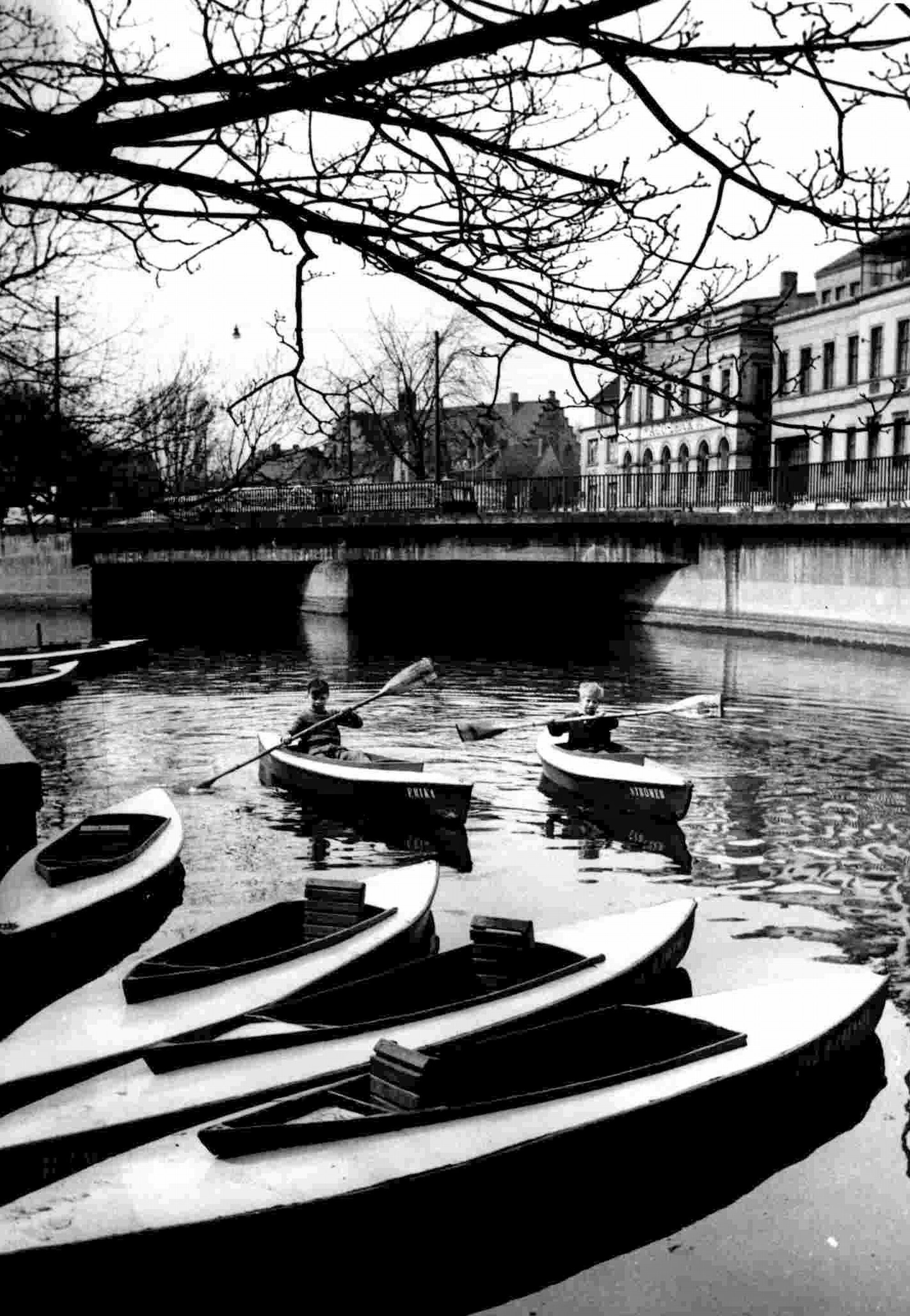 Gieselerbrücke, Ostansicht, 1939 (Wird bei Klick vergrößert)