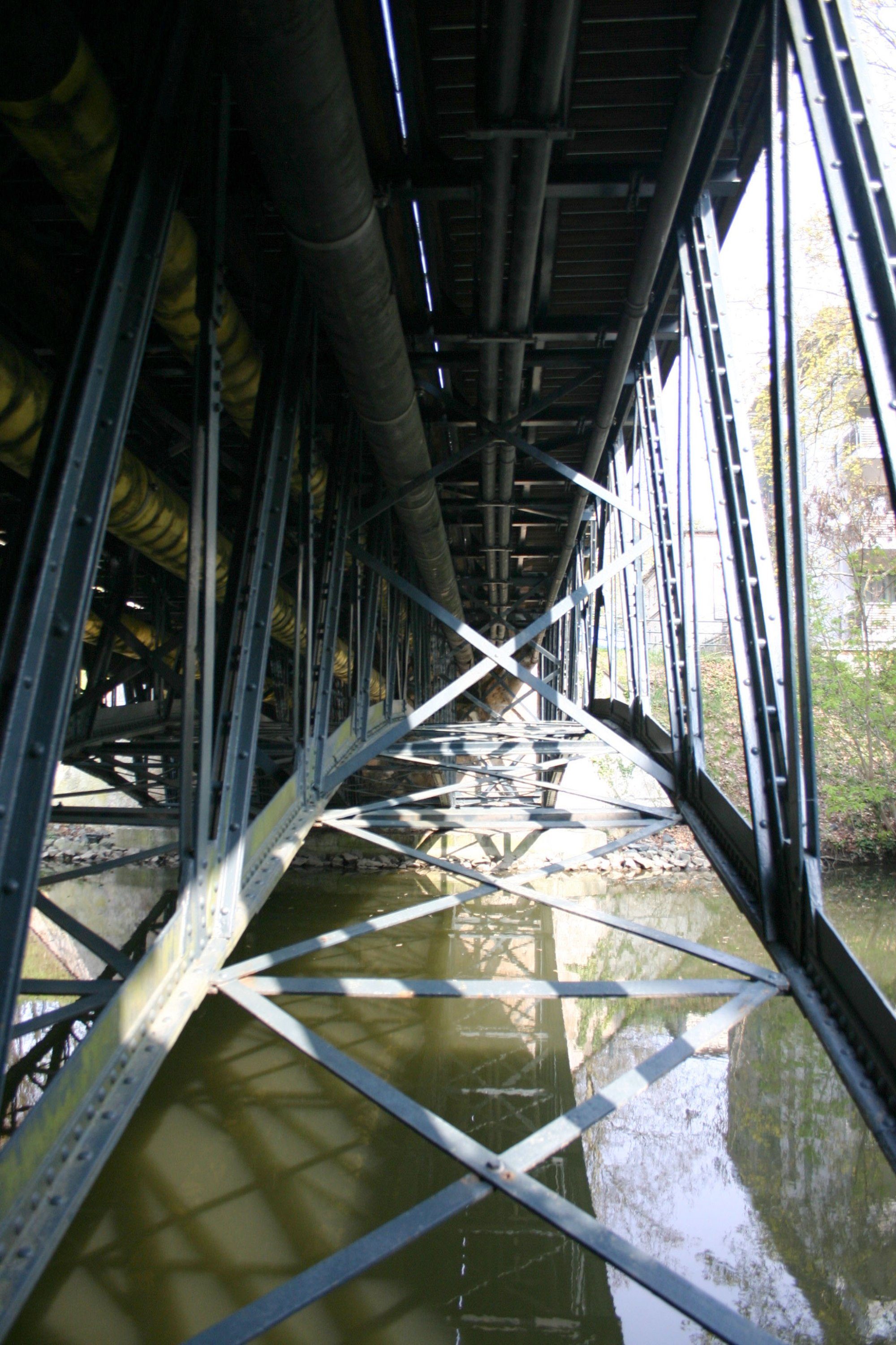Pockelsbrücke, Untersicht, 2010