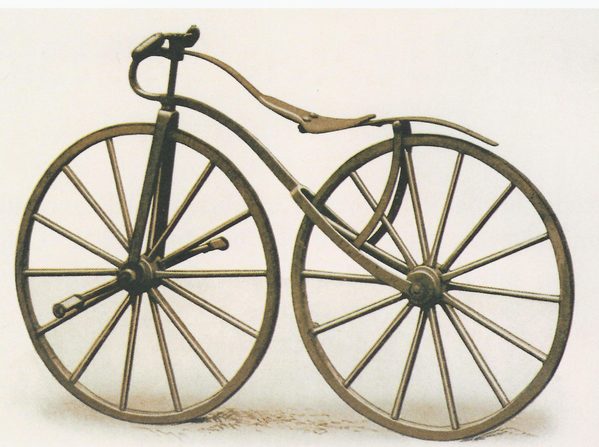 Ab 1868 baute Büssing Fahrräder, damals Velocipeden genannt. (Wird bei Klick vergrößert)