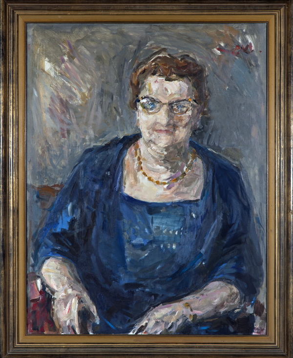 Ölgemälde von Peter Voigt, 1960 (Leihgabe des Städtischen Museums Braunschweig) (Wird bei Klick vergrößert)