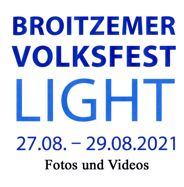 Anküdigung Volksfest light 2021 (Wird bei Klick vergrößert)