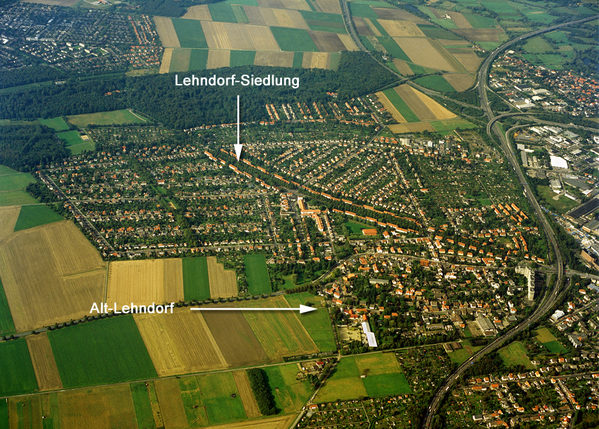 Luftbild Lehndorf (Wird bei Klick vergrößert)