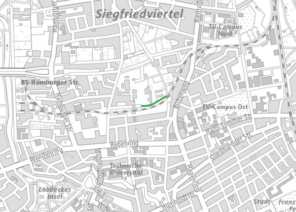 Am Nordpark im Nördlichen Ringgebiet (1 : 40.000) (Wird bei Klick vergrößert)