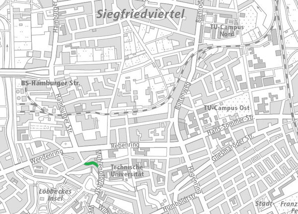 Am Wendenwehr im Nördlichen Ringgebiet (1 : 40.000) (Wird bei Klick vergrößert)