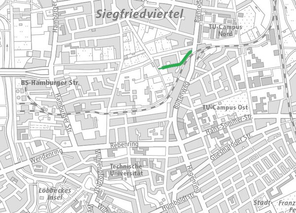 Der Gotenweg im Nördlichen Ringgebiet (1 : 40.000) (Wird bei Klick vergrößert)