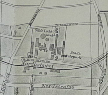 Stadtplan 1916 (Wird bei Klick vergrößert)