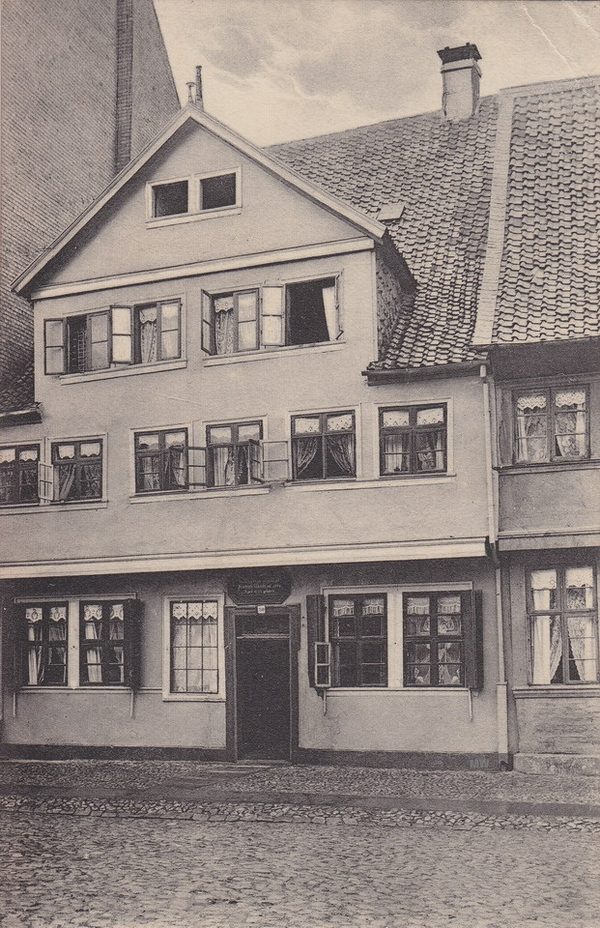 Geburtshaus von Carl Friedrich Gauß (Wird bei Klick vergrößert)