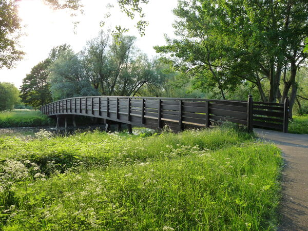 Okerbrücke Biberweg 2010 (Wird bei Klick vergrößert)