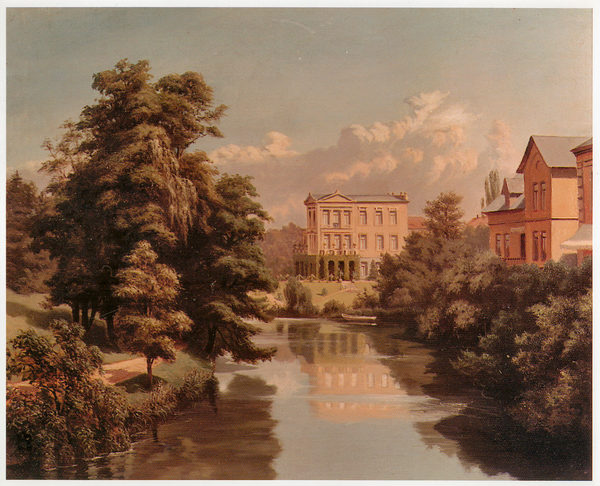 Villa Natalis (Gemälde Albert Natalis) (Wird bei Klick vergrößert)