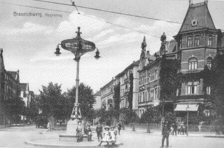 Kreuzung Hagenring / Kaiser-Wilhelm-Straße (Wird bei Klick vergrößert)