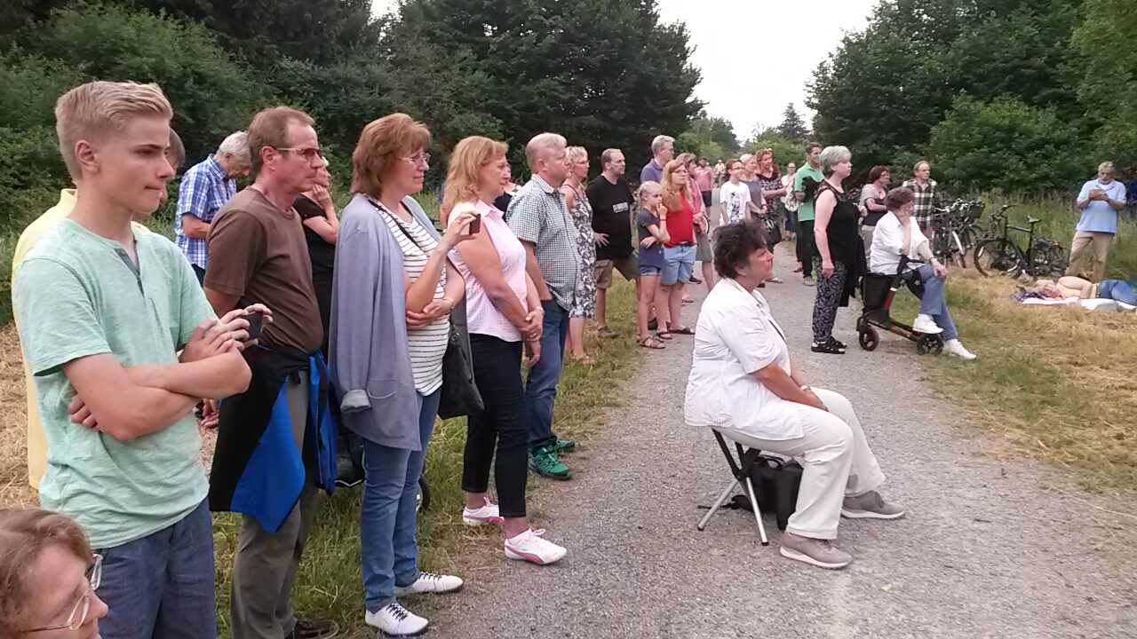 Konzert am Querumer Borwall (Wird bei Klick vergrößert)